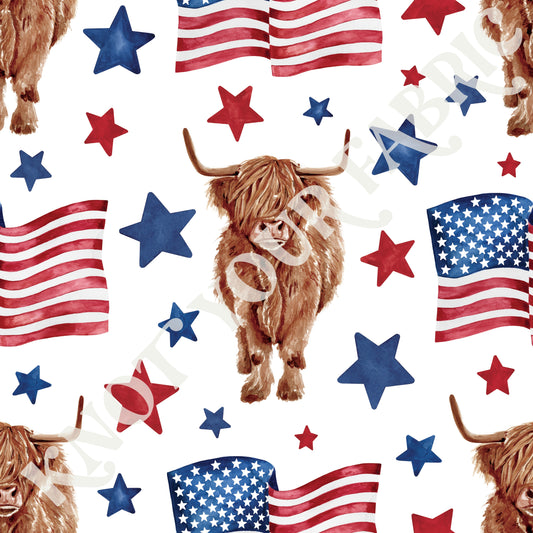 PRE-ORDER American Flag Cow