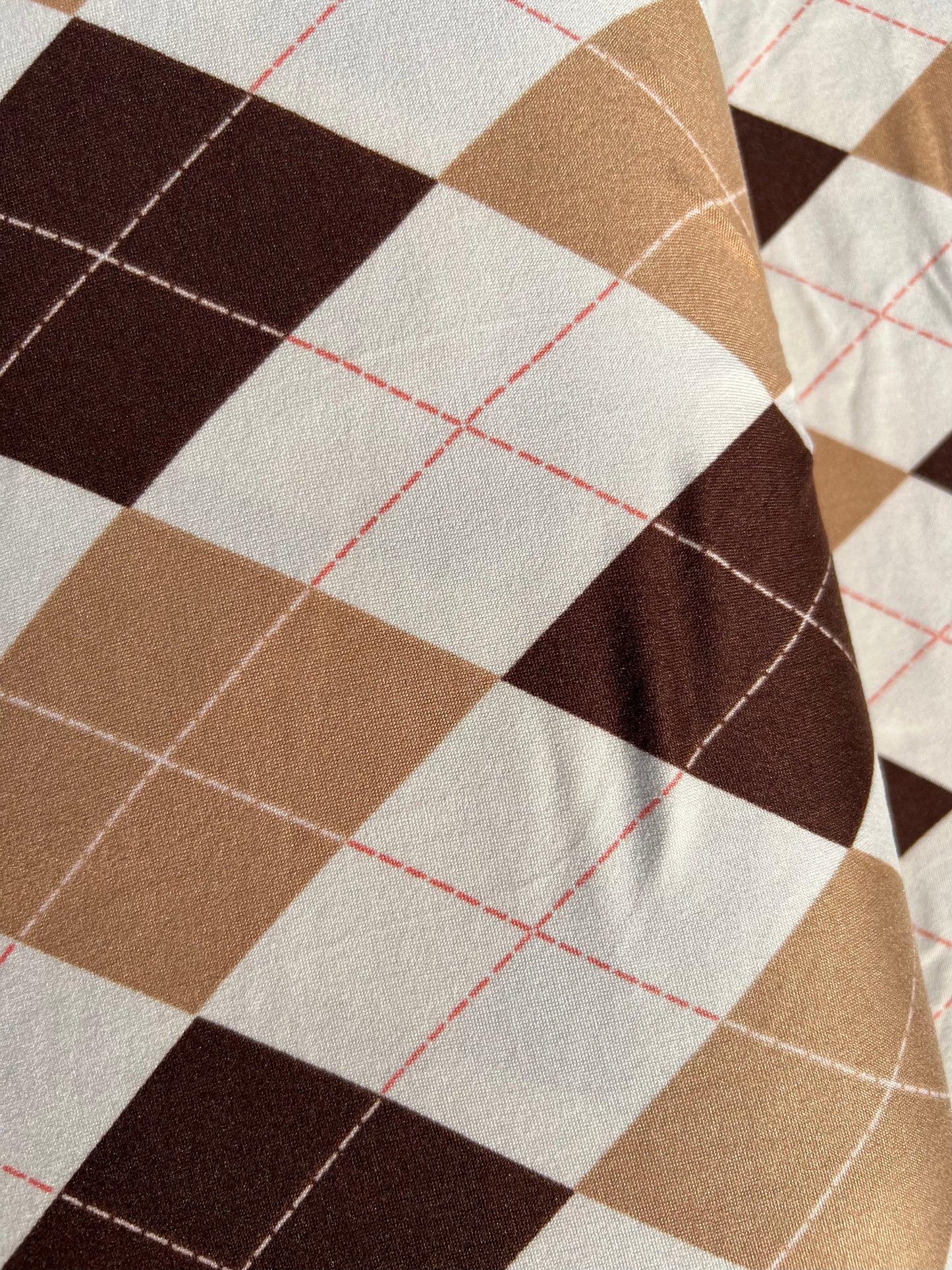 Plaid Tan & Brown / Light DBP