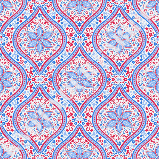 PRE-ORDER July Scalloped Floral