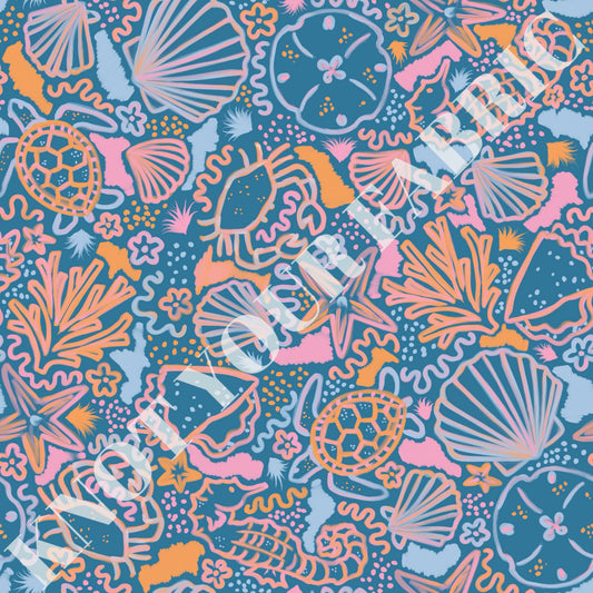 PRE-ORDER Neon Watercolor Shells