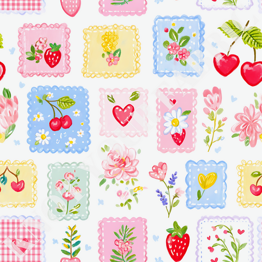 PRE-ORDER Strawberry Cherry Cottagecore