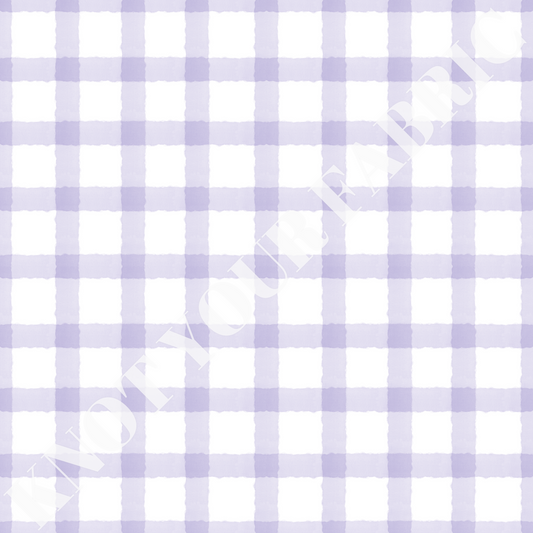 PRE-ORDER Purple Gingham