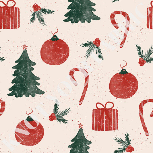 PRE-ORDER Watercolor Christmas Vintage