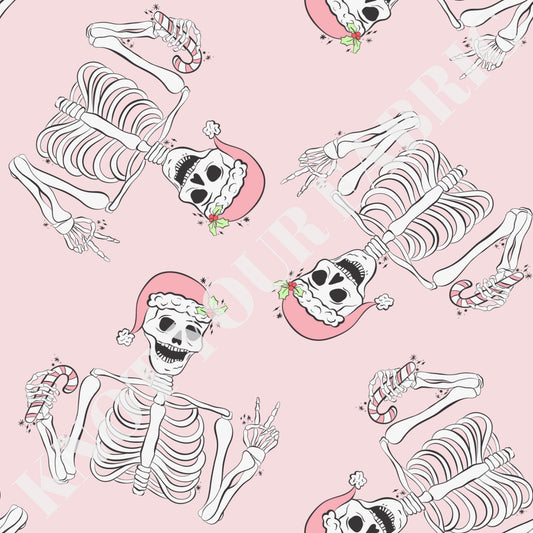 PRE-ORDER Light Pink Skeleton Peace