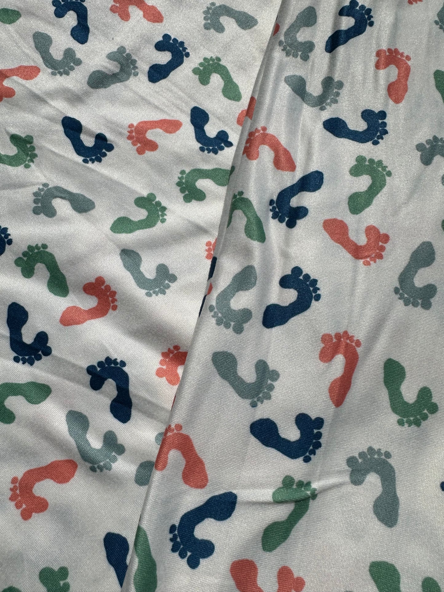 Blue Newborn Feet
