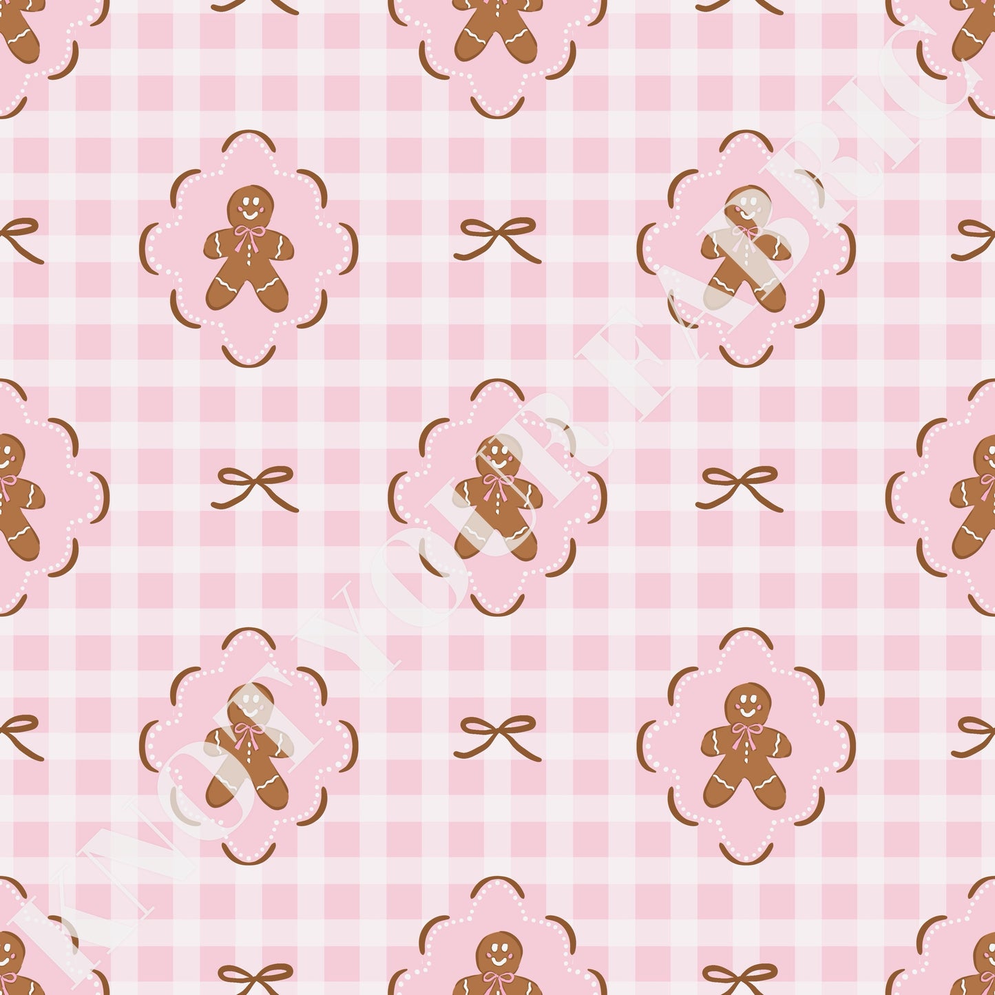 PRE-ORDER Gingham Gingerbread