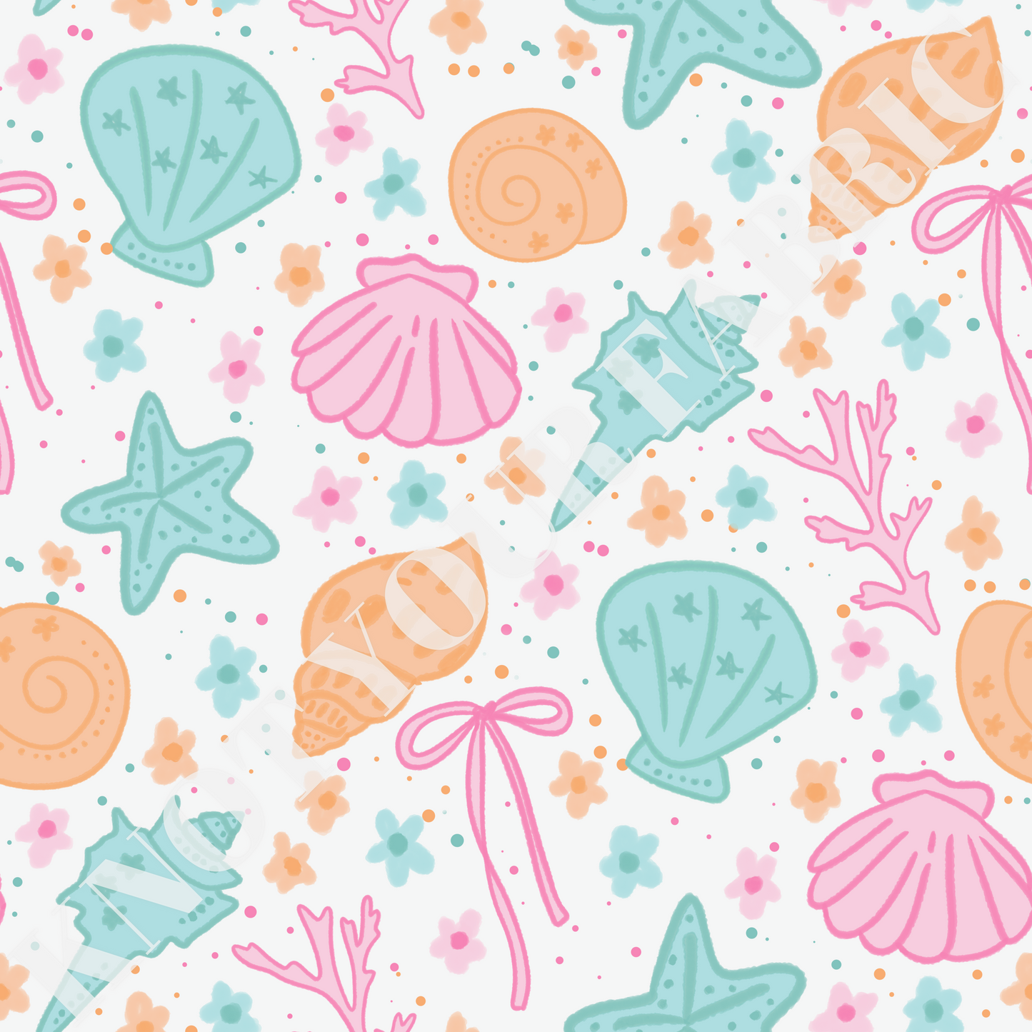 PRE-ORDER Pastel Seashells