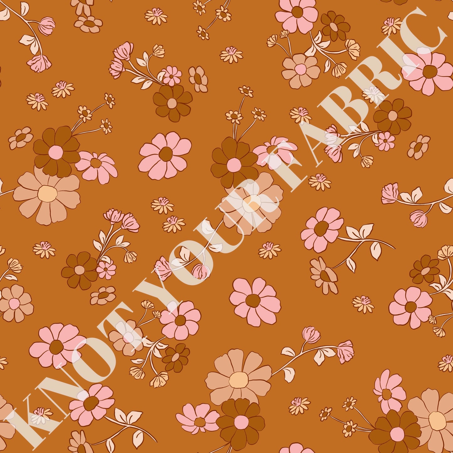 PRE-ORDER Preppy Brown Floral