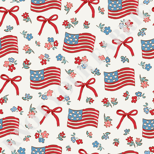 PRE-ORDER American Flags & Flowers