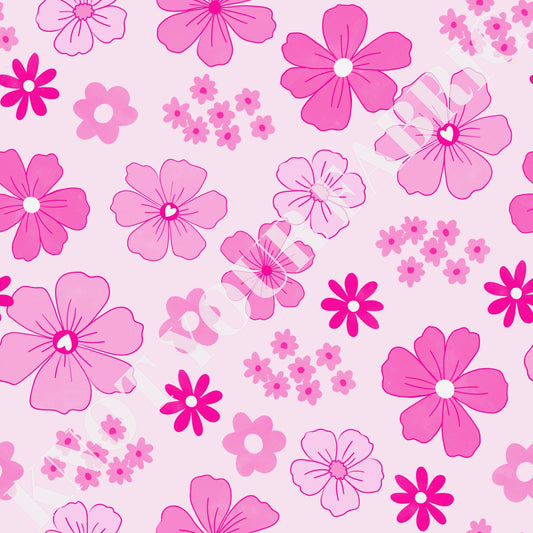 PRE-ORDER Bright Pink Flowers