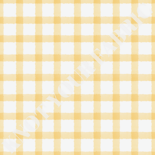 PRE-ORDER Yellow Gingham