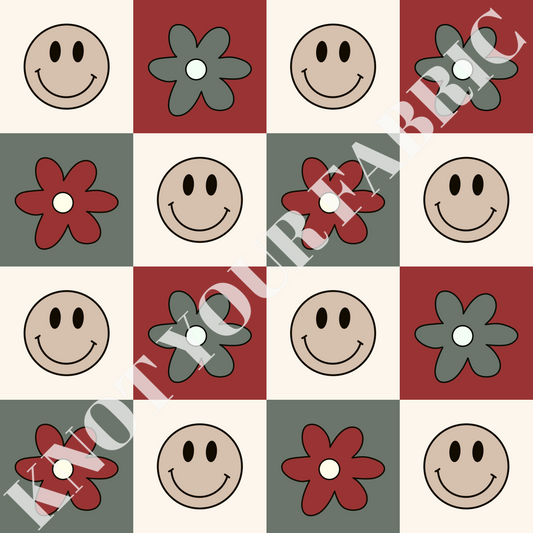 PRE-ORDER Christmas Checkered Smiles