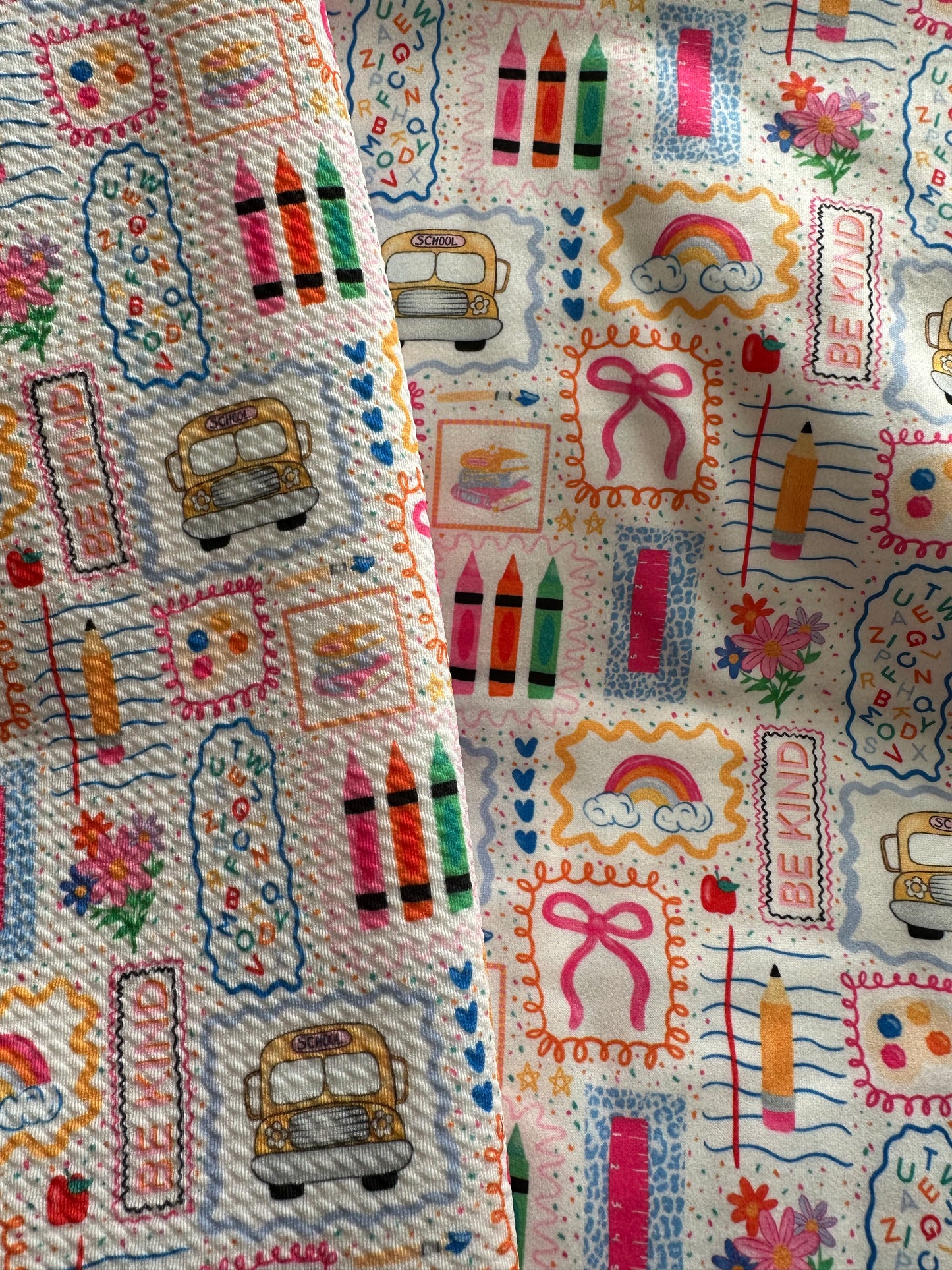 Colorful Doodle School Preppy
