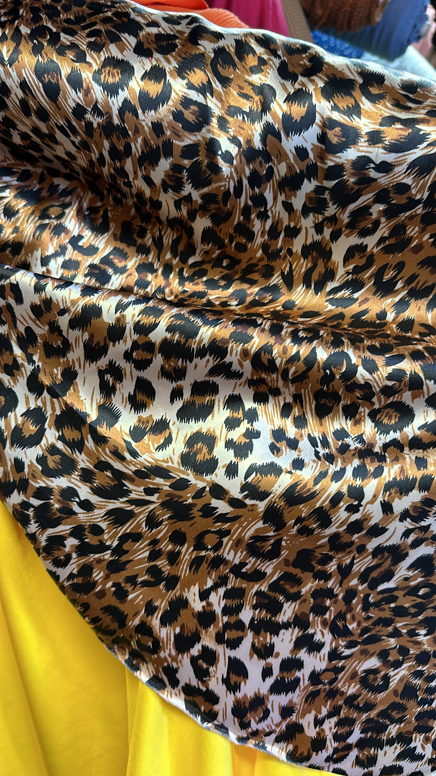 Cheetah Satin