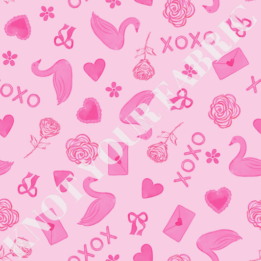 PRE-ORDER Pink Swans XOXO