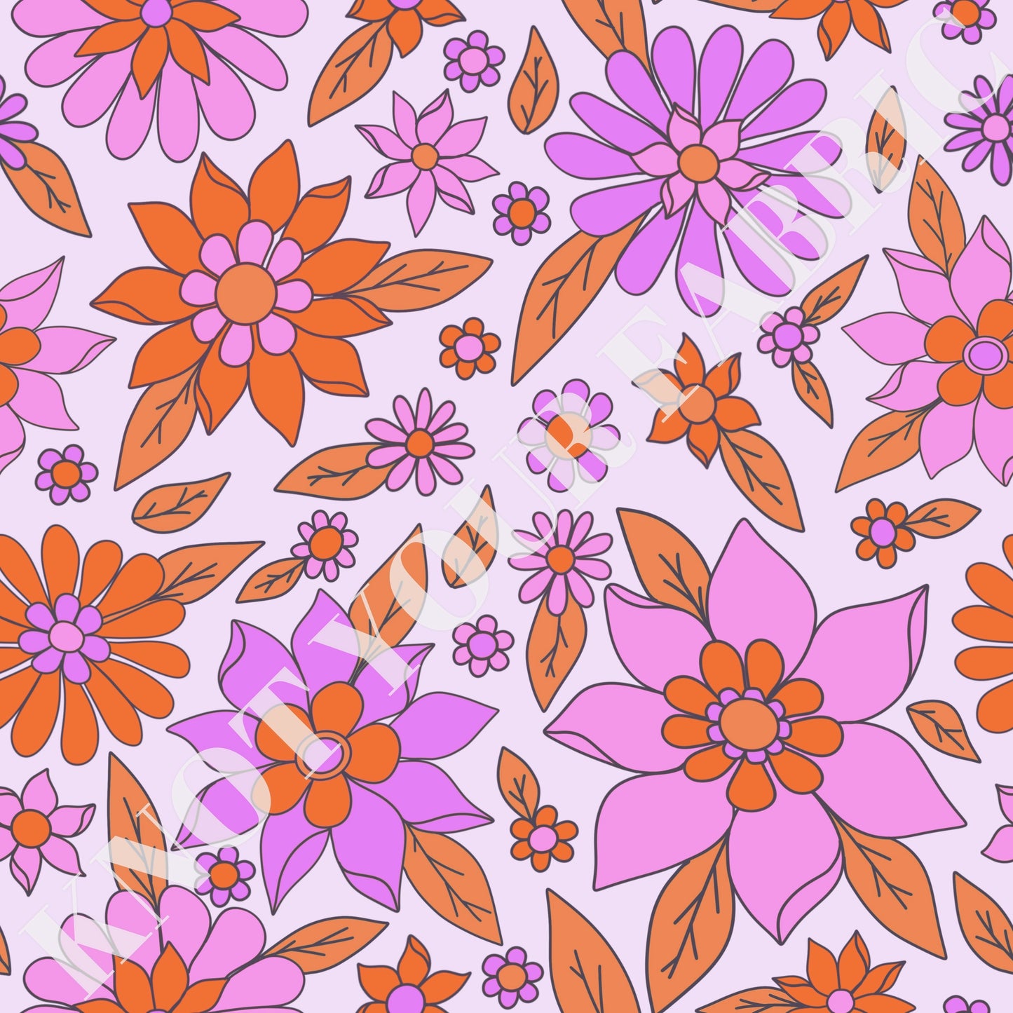 PRE-ORDER Orange Lilac Flowers