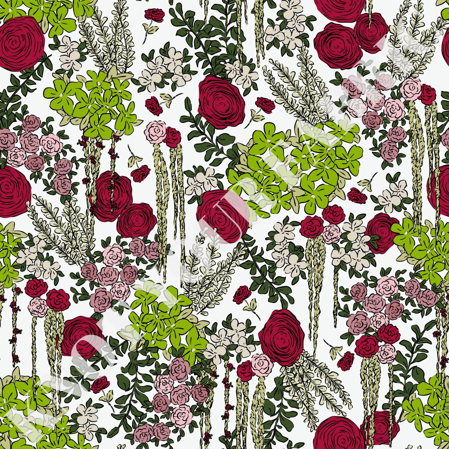 PRE-ORDER Chartreuse Floral
