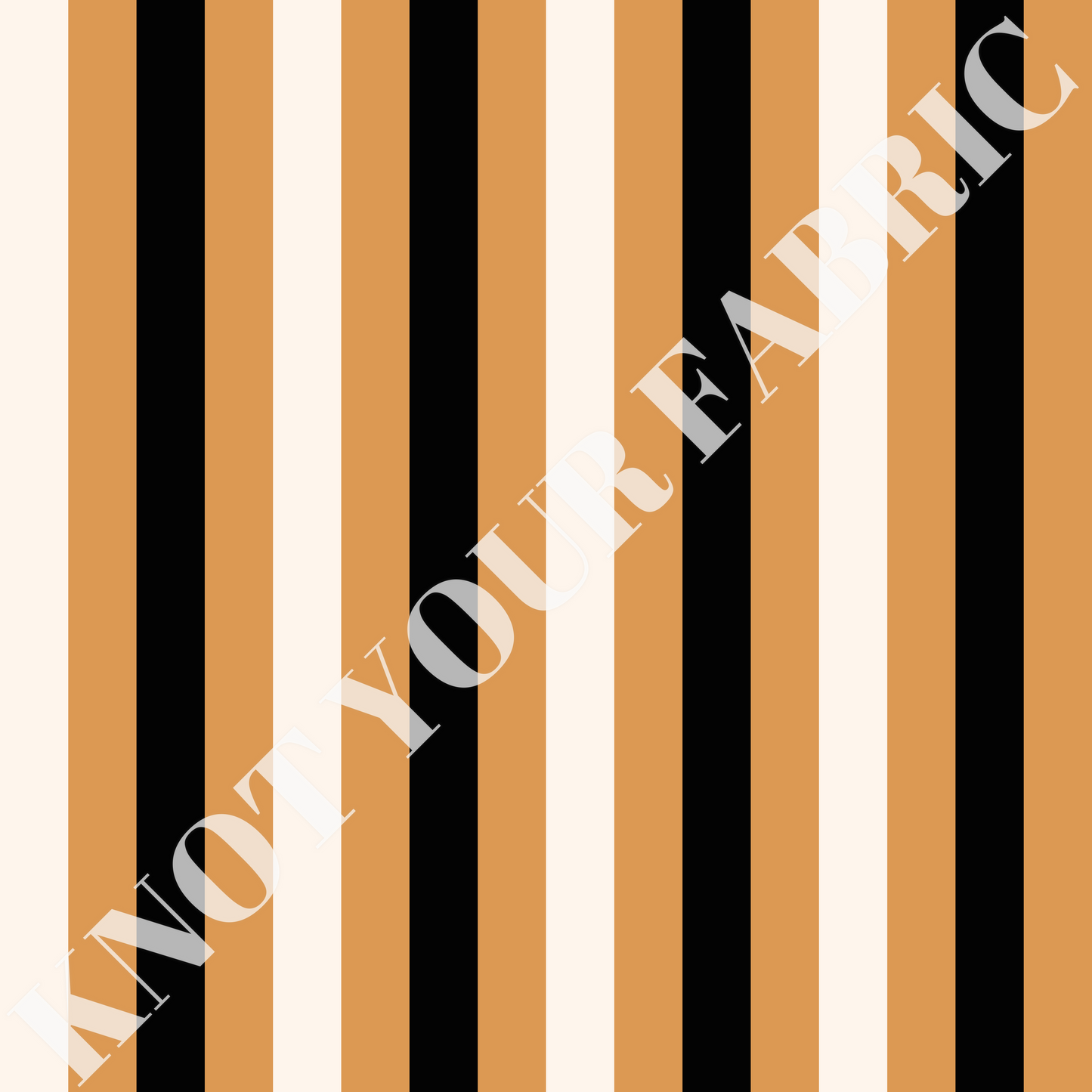 PRE-ORDER Orange & Black Halloween Stripes