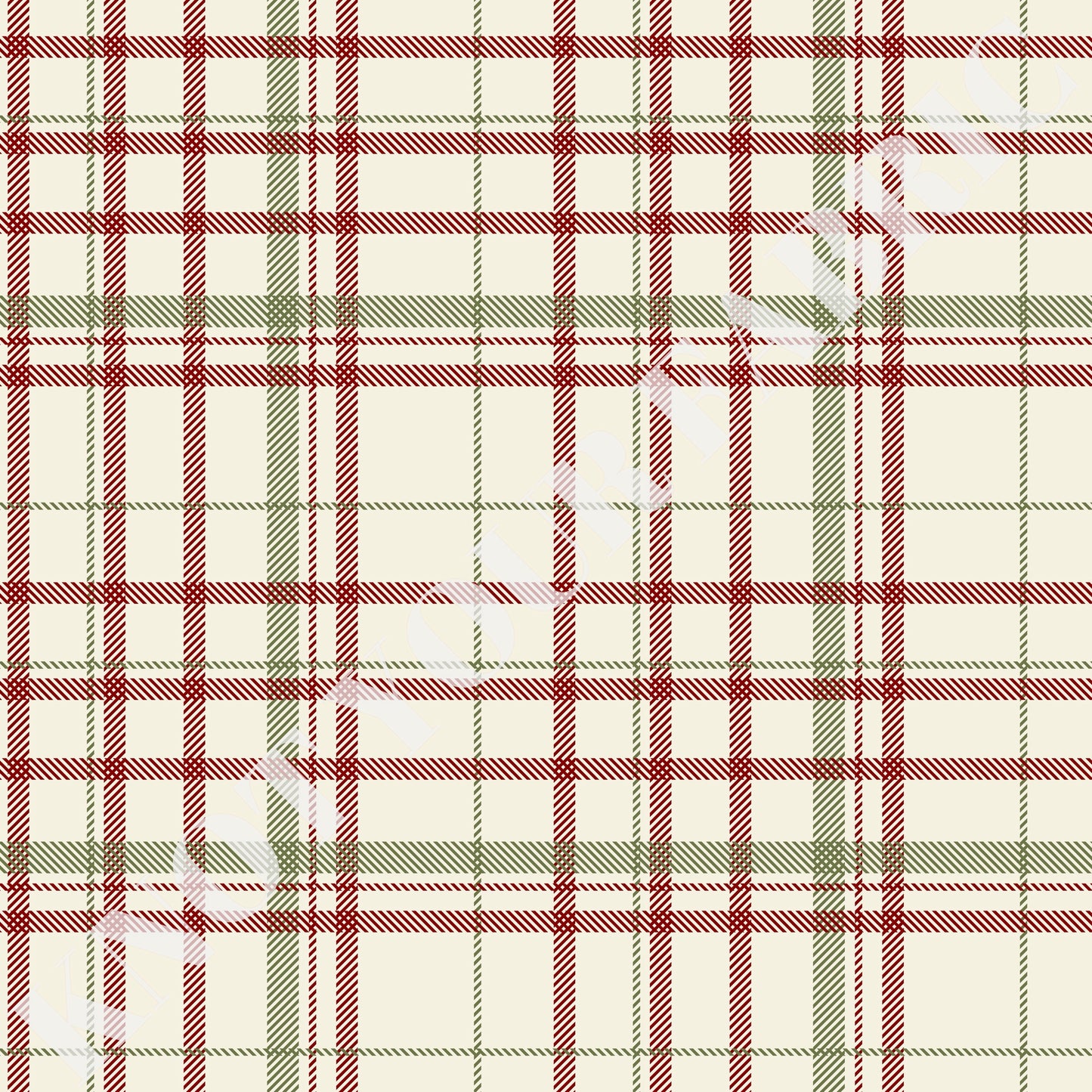 PRE-ORDER Green/Red Plaid