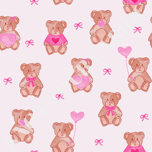 PRE-ORDER Teddy Bear Heart Balloons