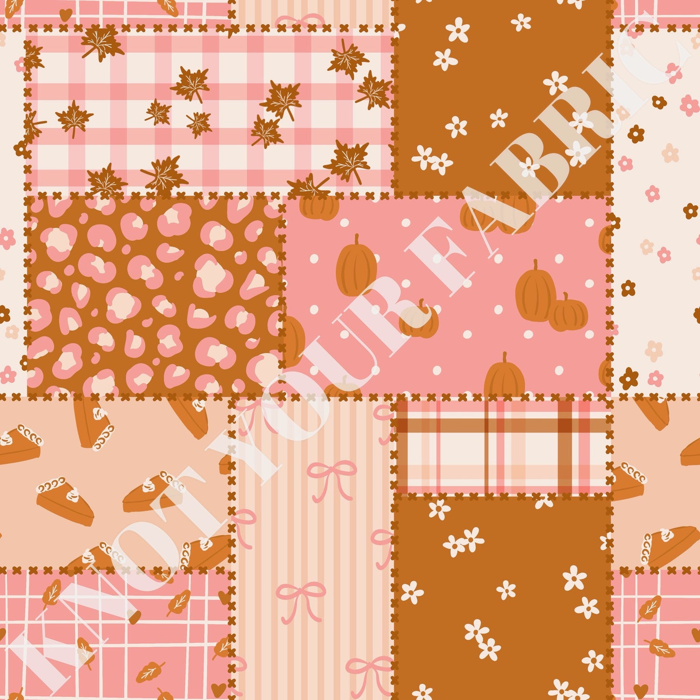 PRE-ORDER Preppy Fall Patchwork