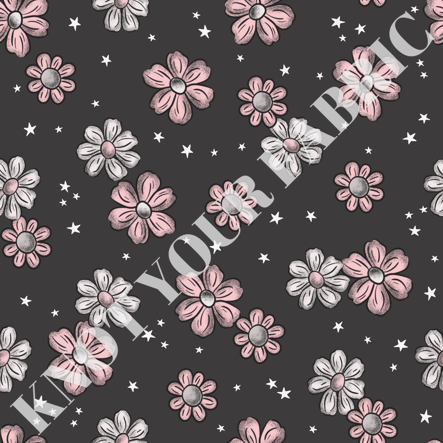 PRE-ORDER Pink and Gray Floral