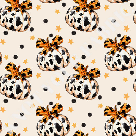 PRE-ORDER Cow Print Pumpkins