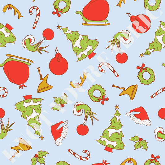 PRE-ORDER Green & Red Xmas