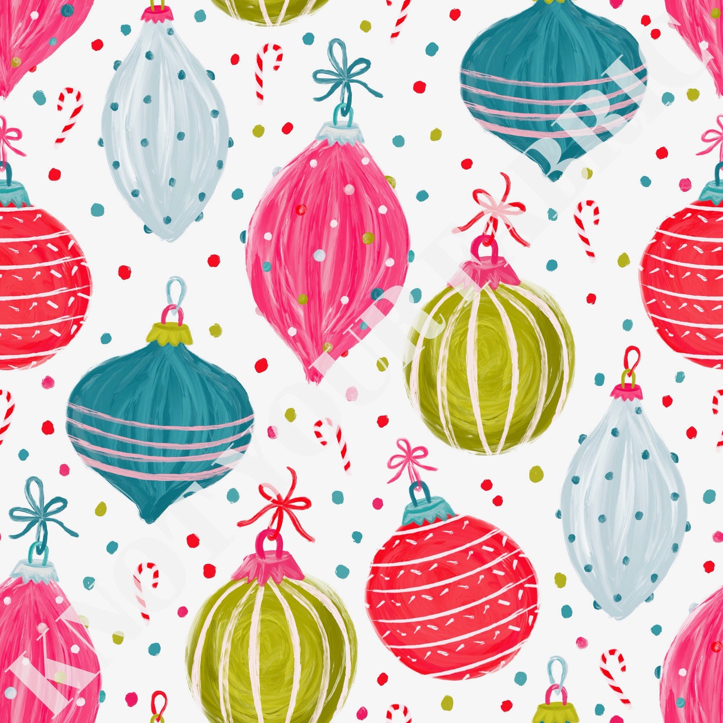 PRE-ORDER Polka Dot Ornaments