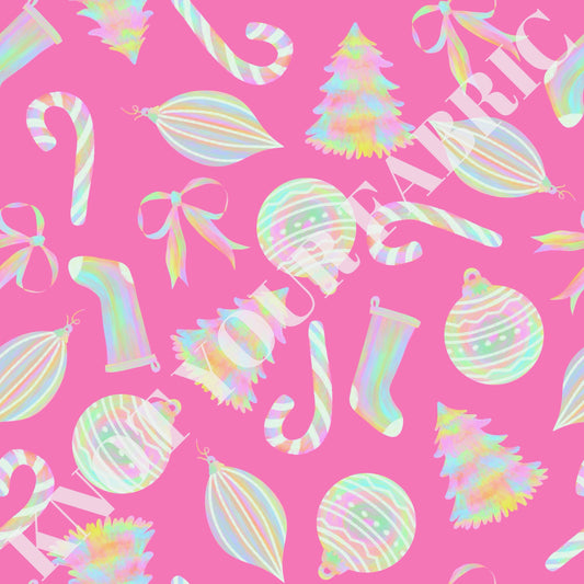 PRE-ORDER Rainbow Pink Ornaments