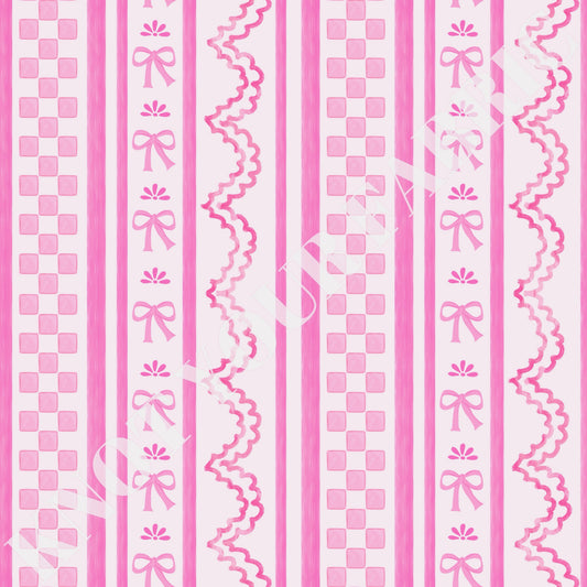 PRE-ORDER Pink Vintage Stripes