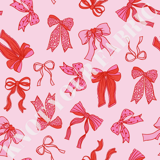 PRE-ORDER Cheetah Pink Bows