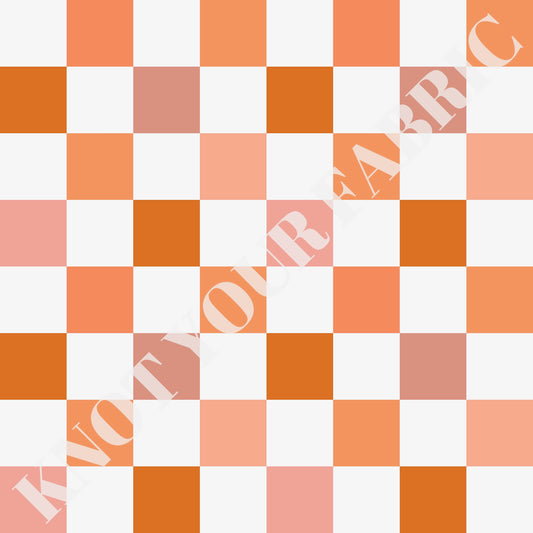 PRE-ORDER Light Peachy Checkered