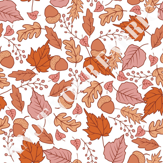 PRE-ORDER Fall Leaves and Acorns