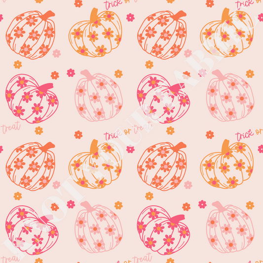 PRE-ORDER Girly Floral Pumpkins