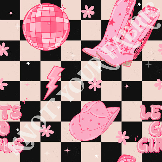 PRE-ORDER Let’s Go Girls Checkered