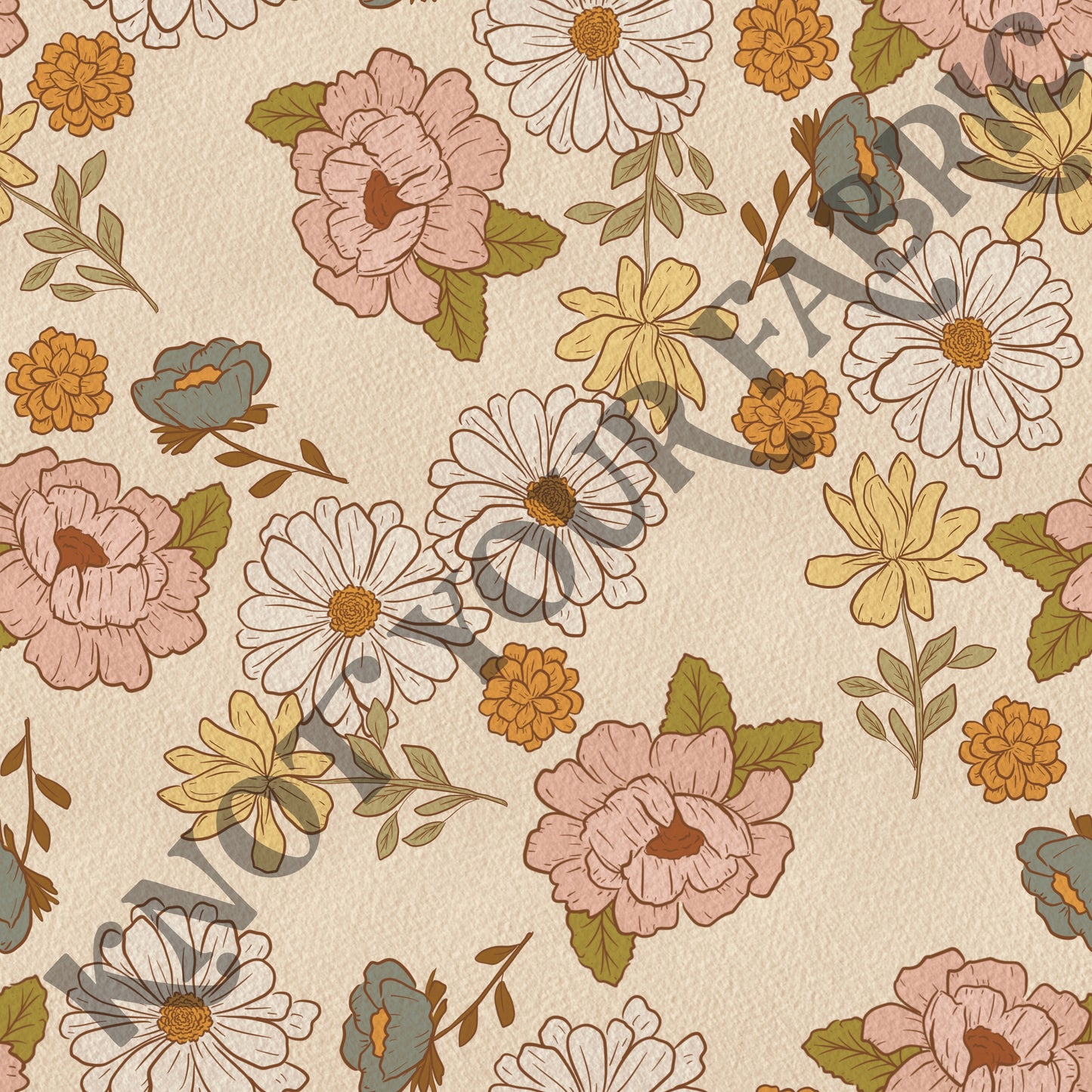 PRE-ORDER Spring Vintage Flowers