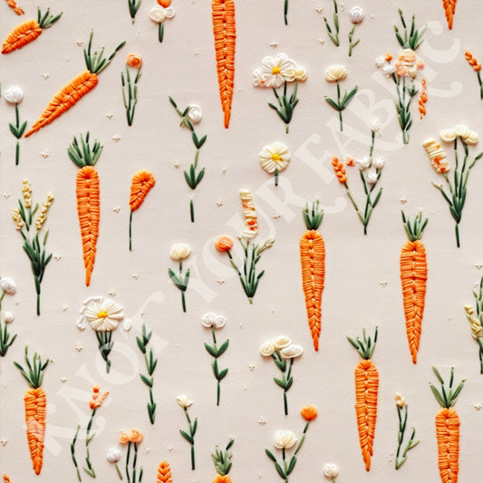 PRE-ORDER Embroidery Carrots