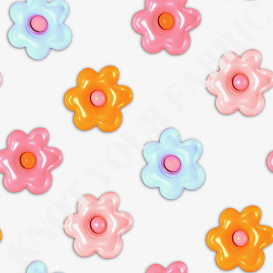 PRE-ORDER Shiny 3D Floral