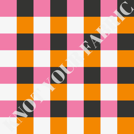 PRE-ORDER Halloween Checkered Bright