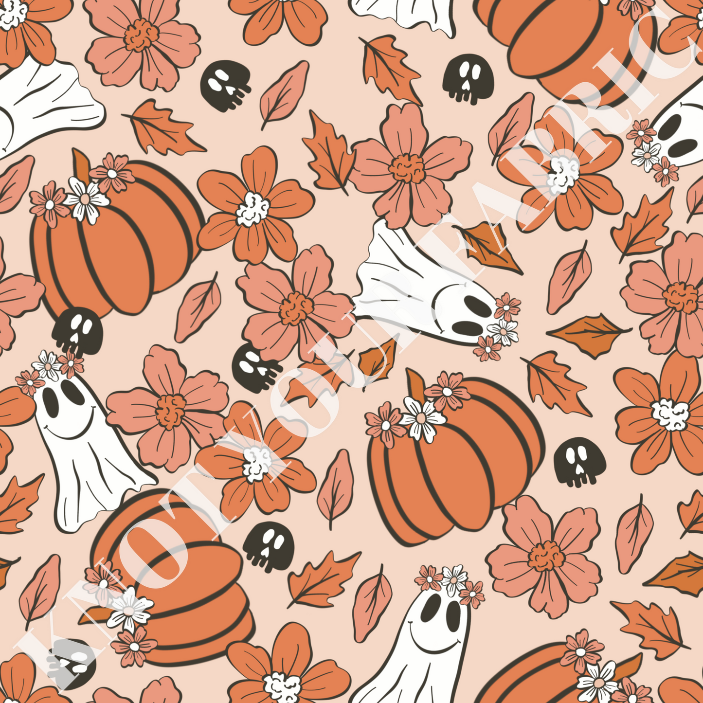 PRE-ORDER Retro Floral Pumpkins