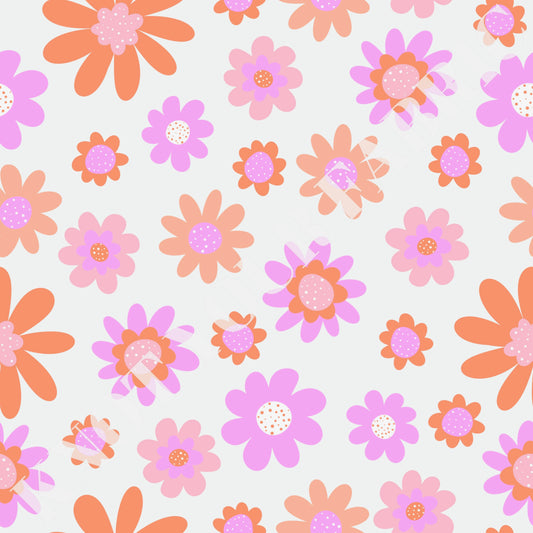 PRE-ORDER Bright Peachy Flowers