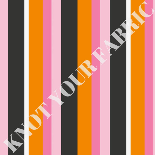 PRE-ORDER Pink Halloween Stripes