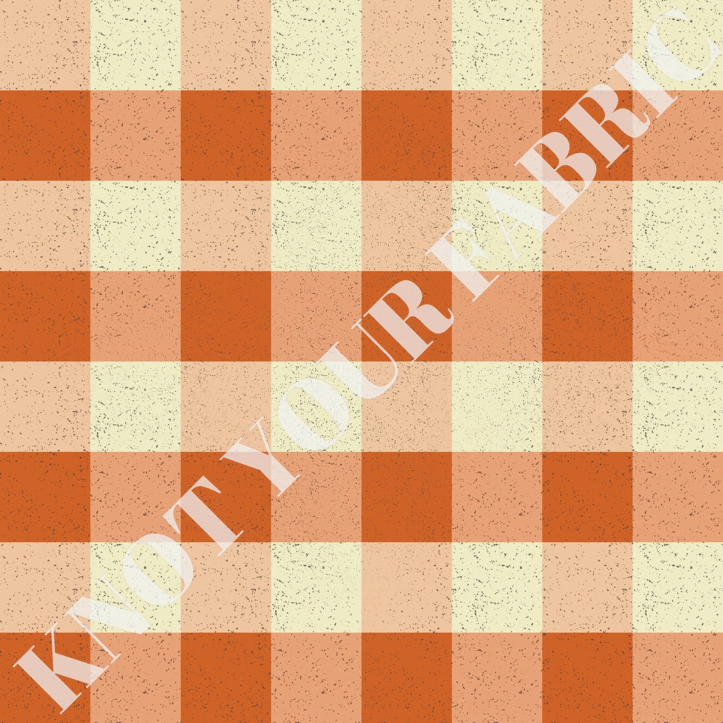 PRE-ORDER Dotted Orange Plaid