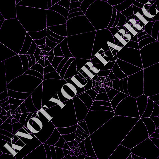 PRE-ORDER Purple Spiderwebs