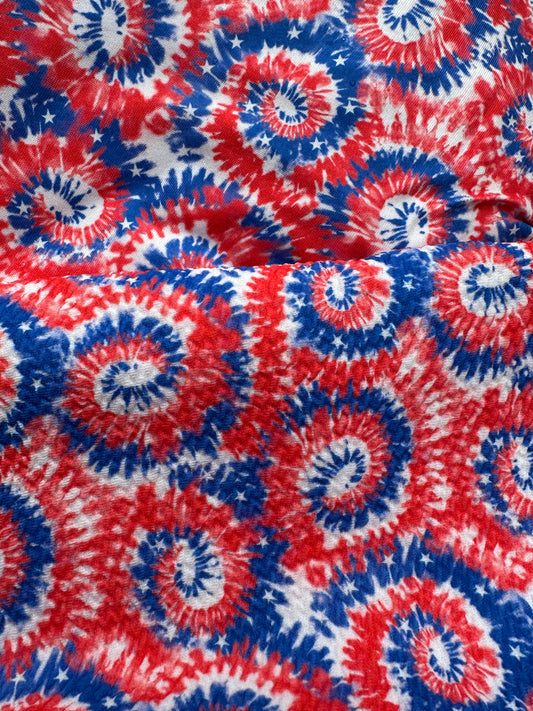 Red, White & Blue Tie-Dye
