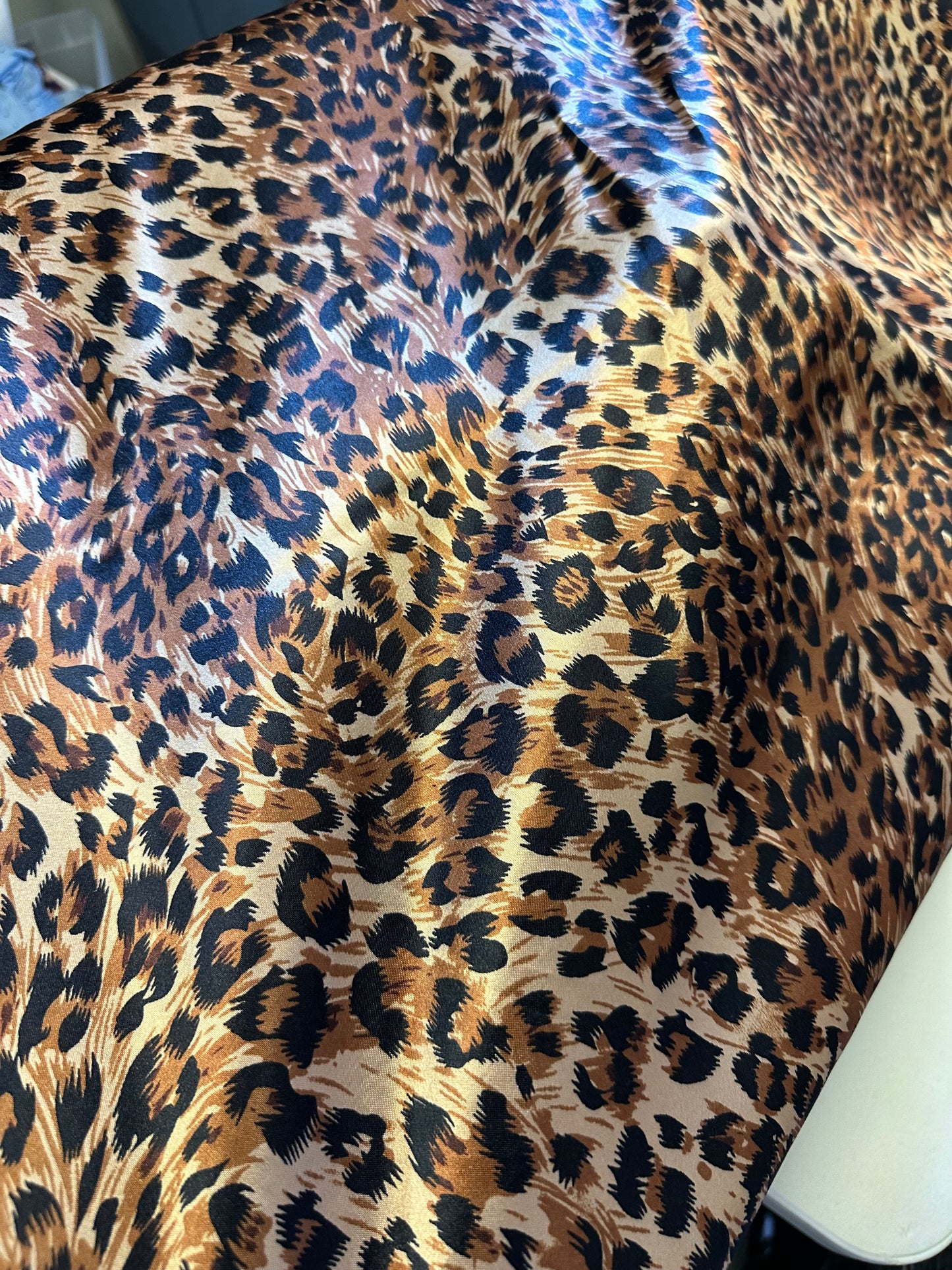 Cheetah Satin