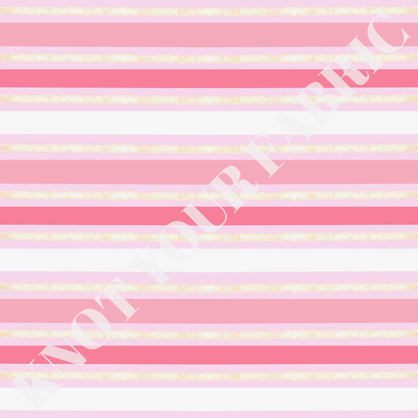 PRE-ORDER Gold Stripes and Pink