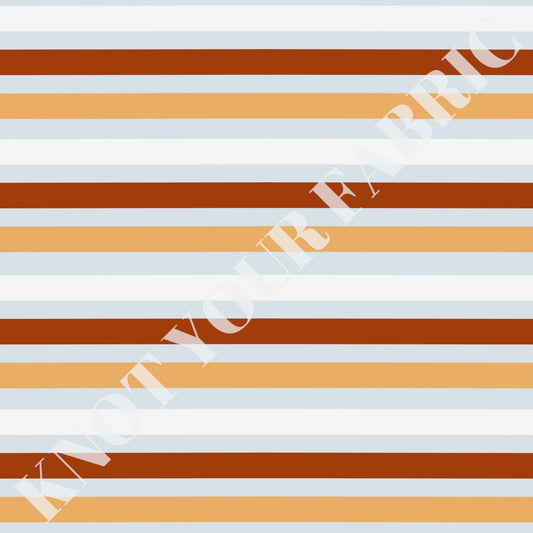 PRE-ORDER Rust Orange Stripes