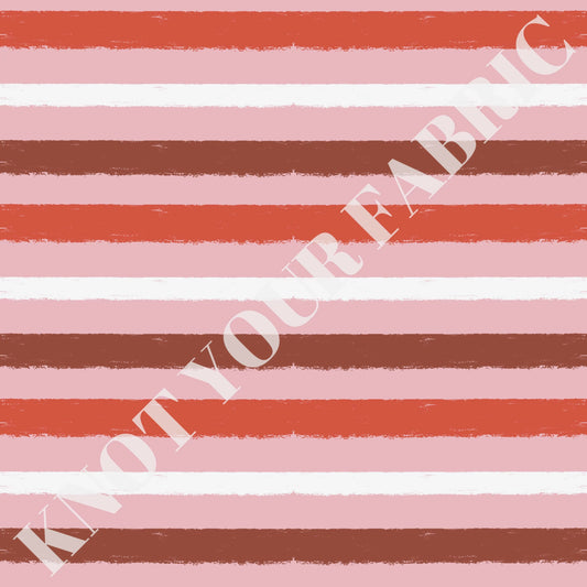 PRE-ORDER Red and Burgundy Stripes